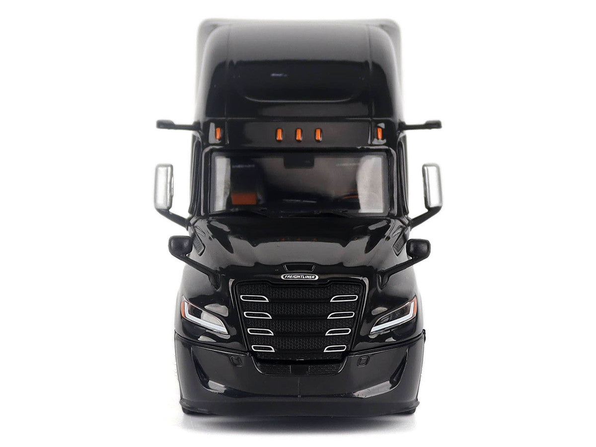 2025 Freightliner Cascadia Gen-5 Sleeper Cab Truck Tractor Night-Shift Black "Transport Series" 1/50 Diecast Model by Diecast Masters LuxuryLifeWay Online Store