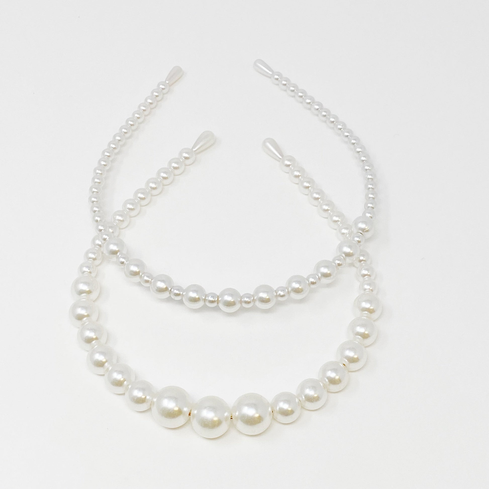 Pearl Bauble Headband Set LadyShow.Store