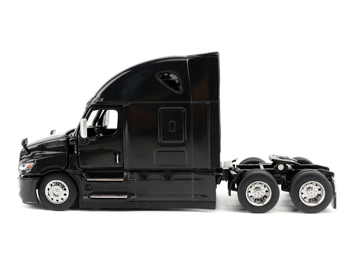 2025 Freightliner Cascadia Gen-5 Sleeper Cab Truck Tractor Night-Shift Black "Transport Series" 1/64 Diecast Model by Diecast Masters LuxuryLifeWay Online Store