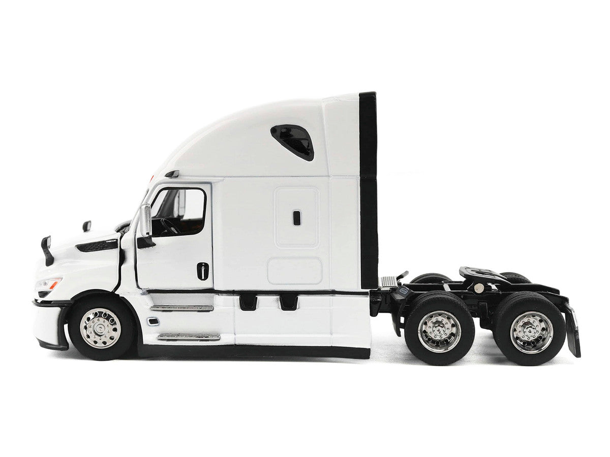 2025 Freightliner Cascadia Gen-5 Sleeper Cab Truck Tractor Winter White "Transport Series" 1/64 Diecast Model by Diecast Masters LuxuryLifeWay Online Store