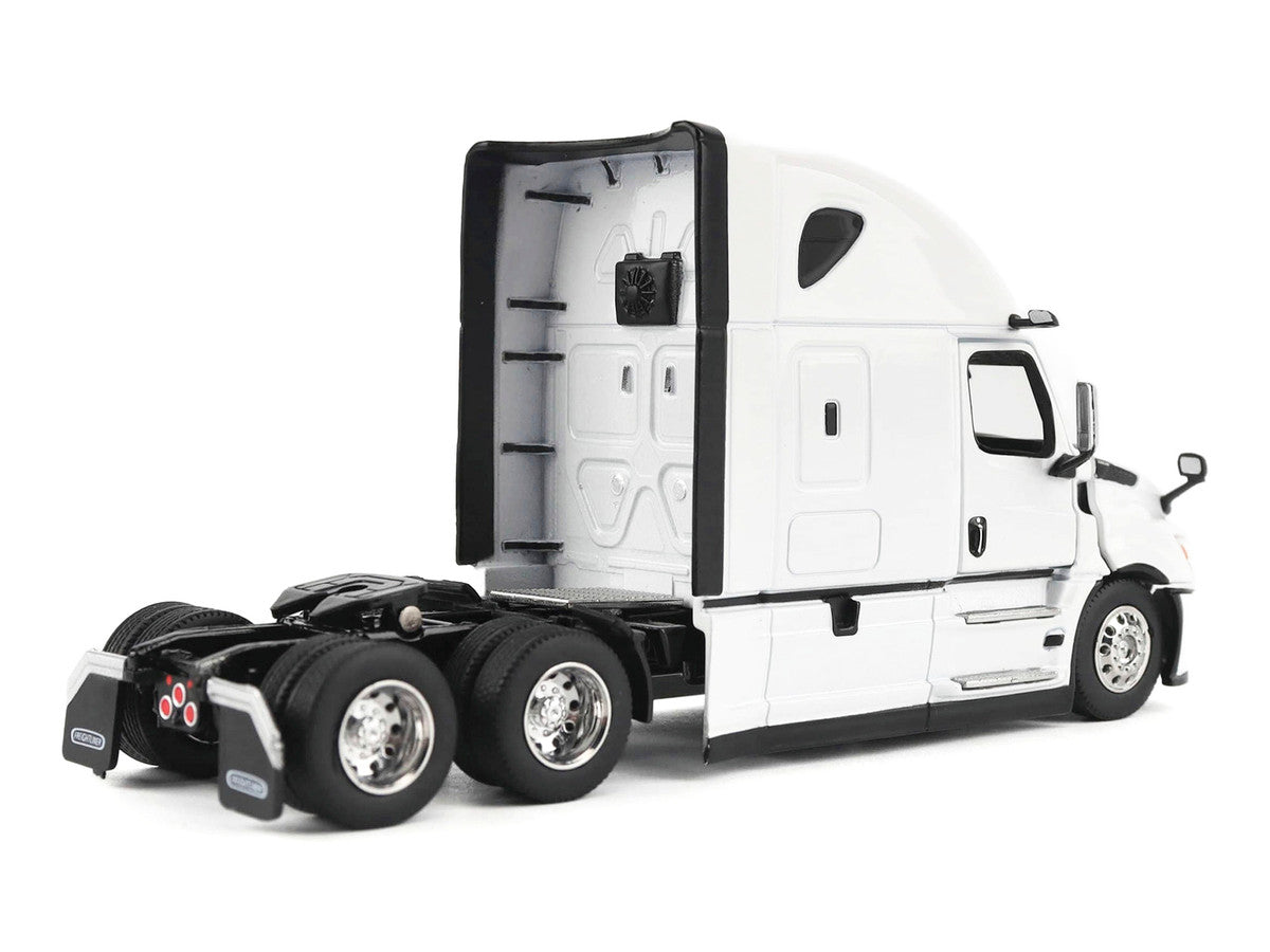 2025 Freightliner Cascadia Gen-5 Sleeper Cab Truck Tractor Winter White "Transport Series" 1/64 Diecast Model by Diecast Masters LuxuryLifeWay Online Store