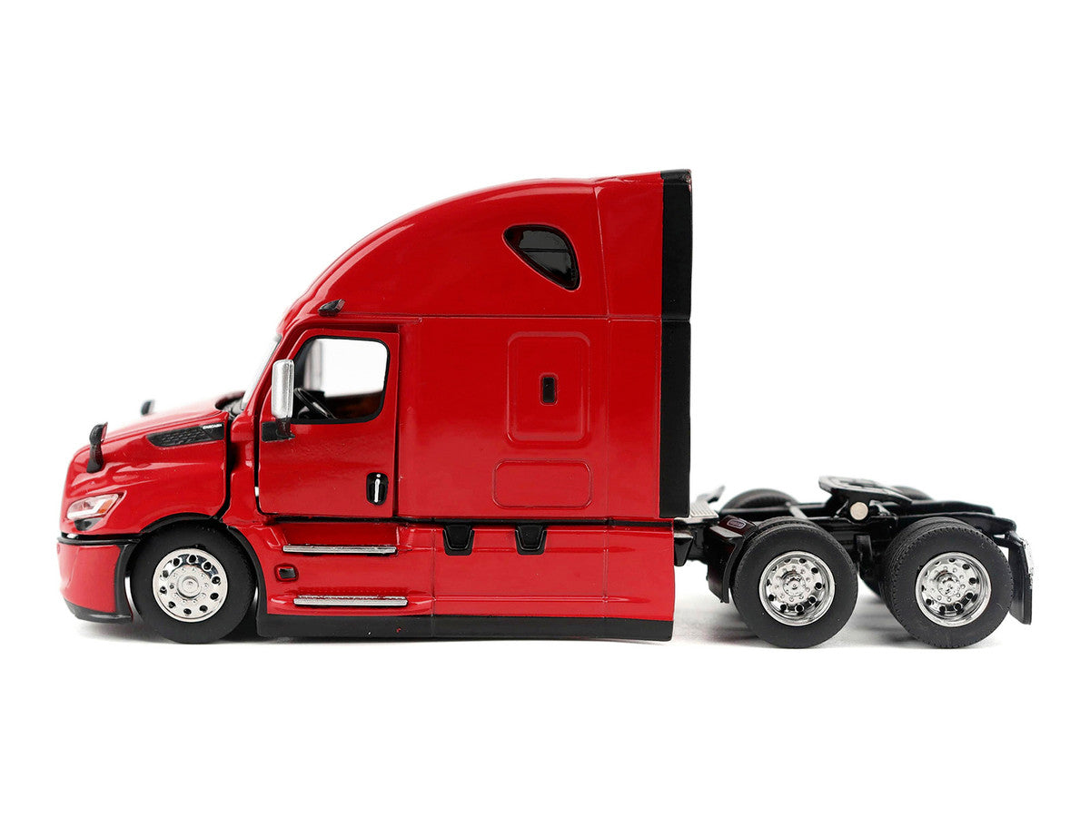 2025 Freightliner Cascadia Gen-5 Sleeper Cab Truck Tractor Red "Transport Series" 1/64 Diecast Model by Diecast Masters LuxuryLifeWay Online Store