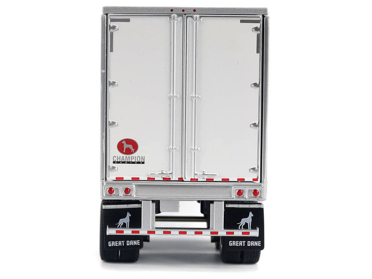 2025 Freightliner Cascadia Gen-5 Sleeper Cab Truck White with Great Dane Champion 53ft Dry Cargo Trailer "Transport Series" 1/50 Diecast Model by Diecast Masters LuxuryLifeWay Online Store