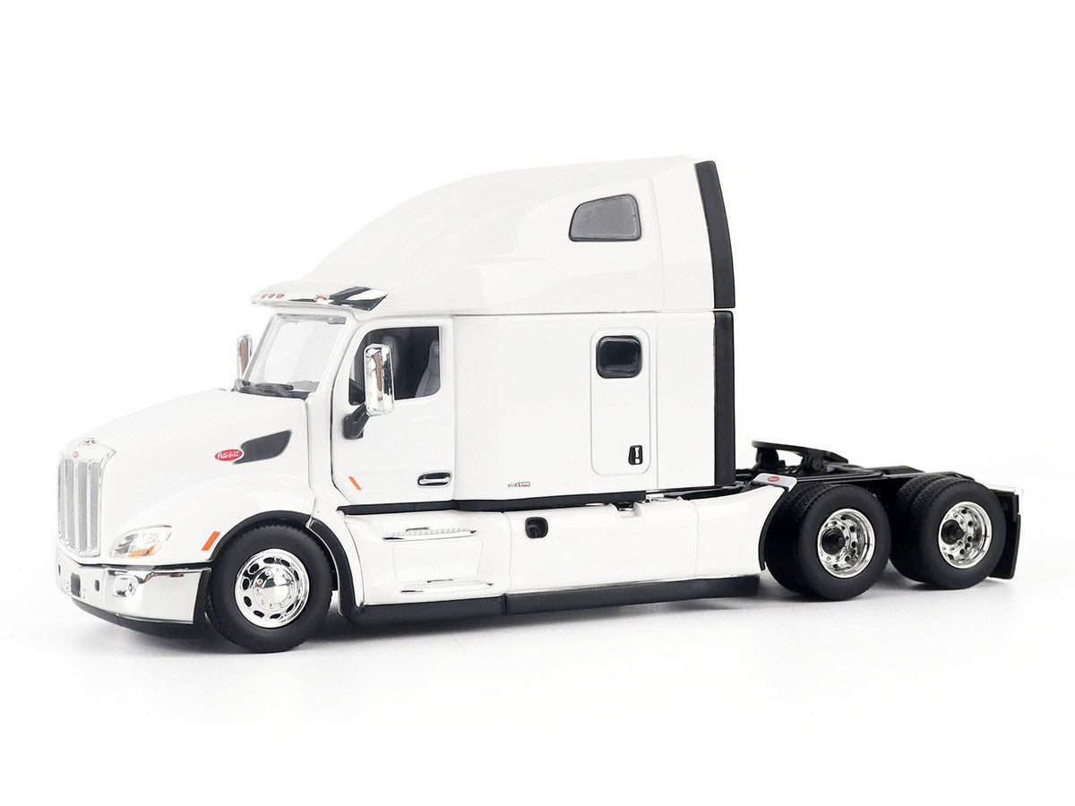 Peterbilt 579 Ultraloft Tandem Tractor White with Great Dane Champion 53ft Dry Cargo Trailer "Transport Series" 1/50 Diecast Model by Diecast Masters LuxuryLifeWay Online Store