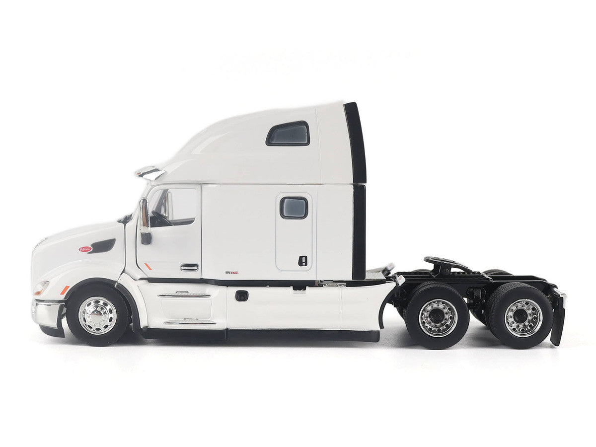 Peterbilt 579 Ultraloft Tandem Tractor White with Great Dane Champion 53ft Dry Cargo Trailer "Transport Series" 1/50 Diecast Model by Diecast Masters LuxuryLifeWay Online Store