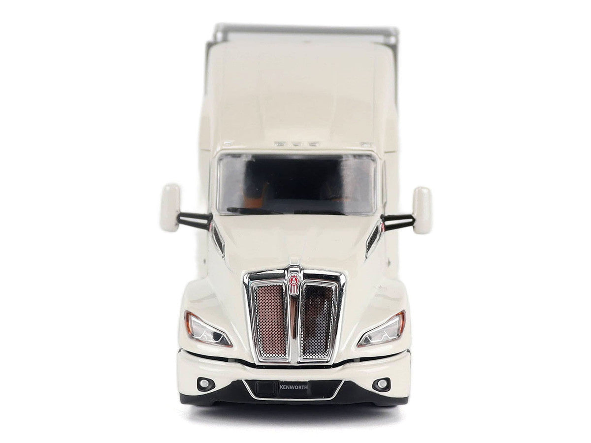 Kenworth T680 Next-Gen 76" High-Roof Sleeper Tandem Tractor White with Great Dane Champion 53ft Dry Cargo Trailer "Transport Series" 1/50 Diecast Model by Diecast Masters LuxuryLifeWay Online Store
