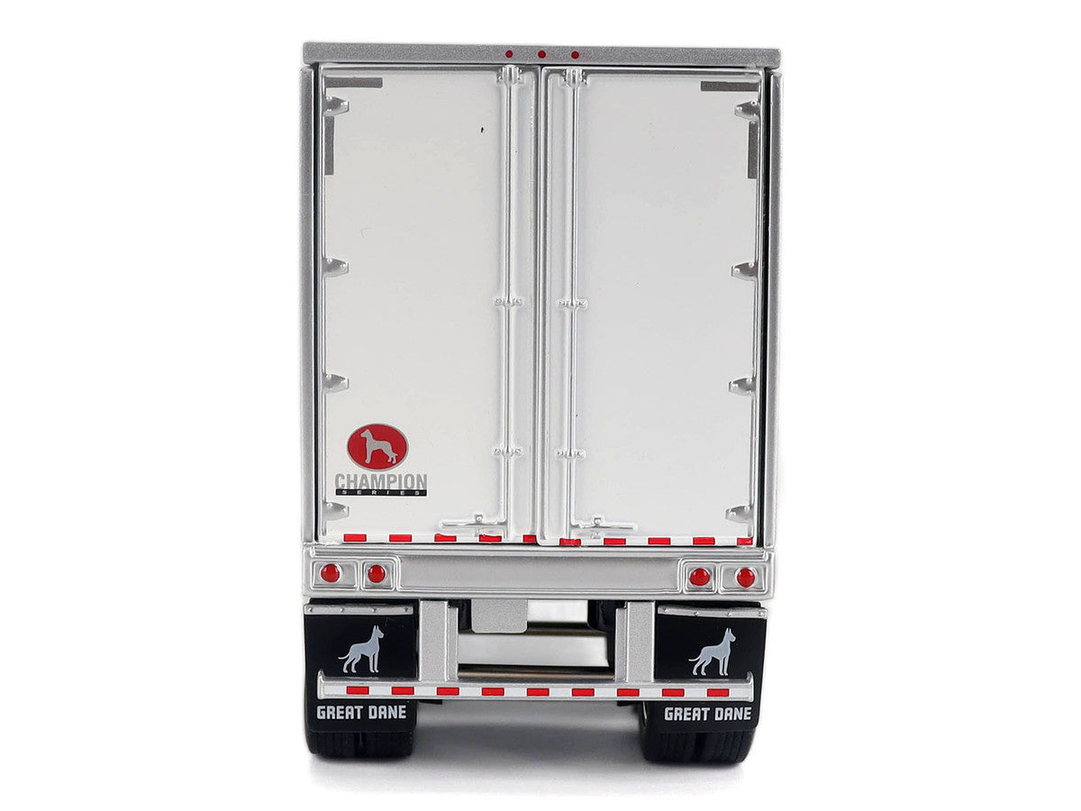 Kenworth T680 Next-Gen 76" High-Roof Sleeper Tandem Tractor White with Great Dane Champion 53ft Dry Cargo Trailer "Transport Series" 1/50 Diecast Model by Diecast Masters LuxuryLifeWay Online Store