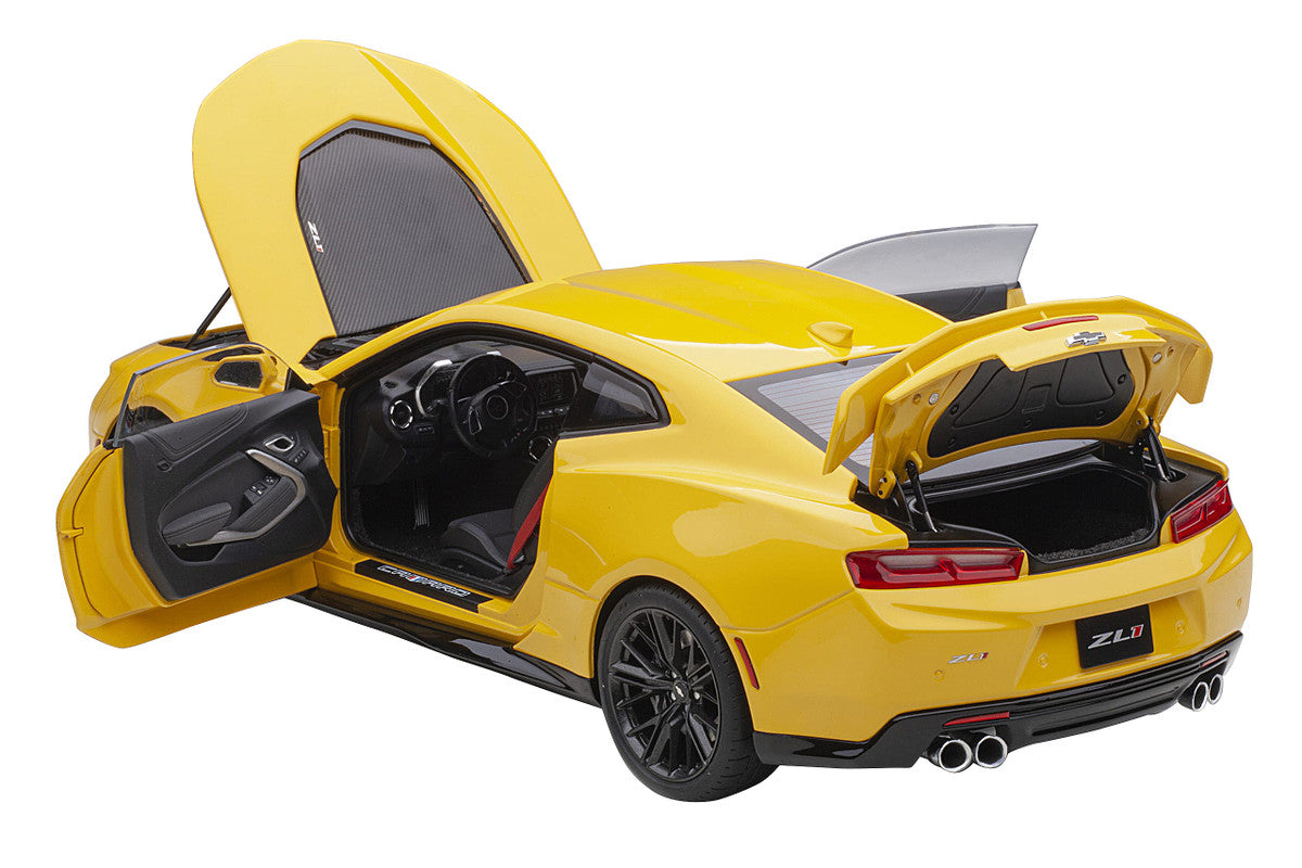 Chevrolet Camaro ZL1 Bright Yellow 1/18 Model Car by Autoart LuxuryLifeWay Online Store