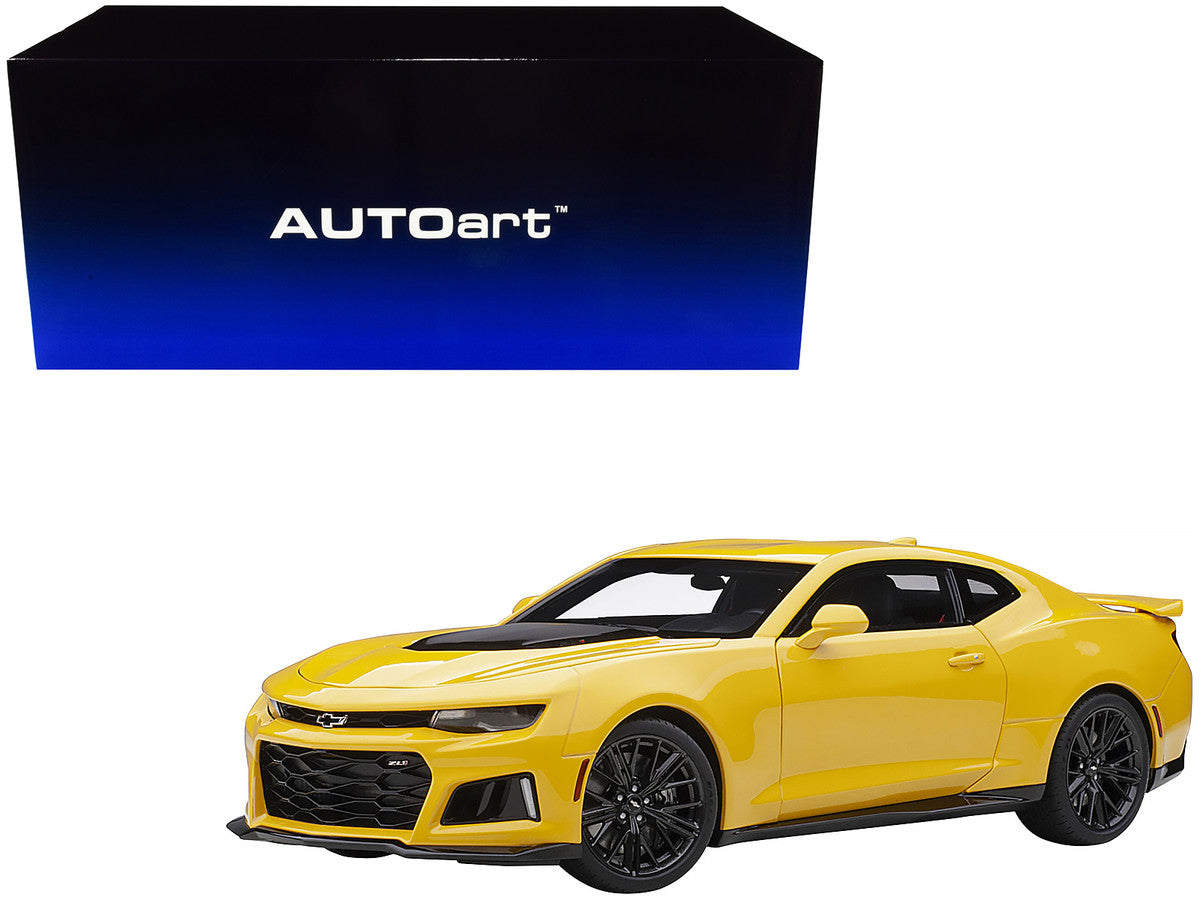 Chevrolet Camaro ZL1 Bright Yellow 1/18 Model Car by Autoart LuxuryLifeWay Online Store