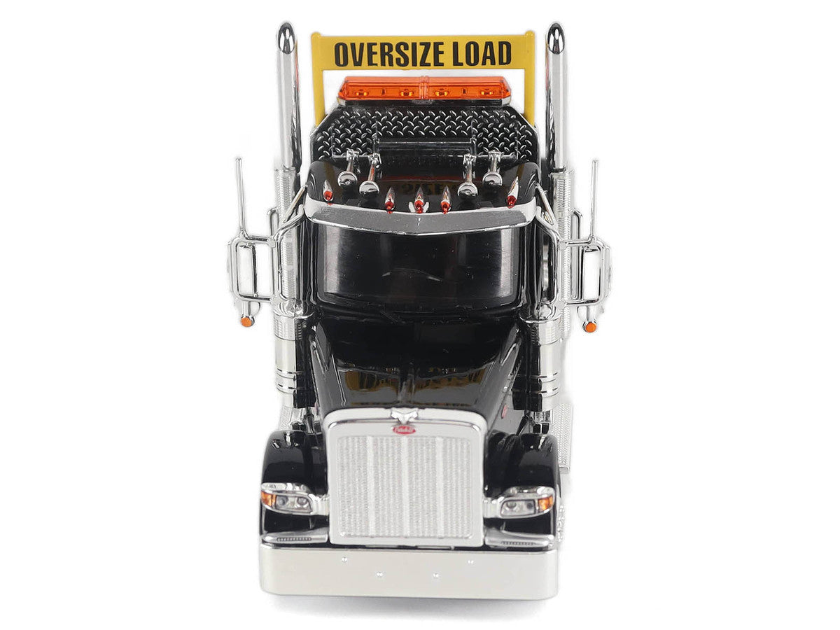 Peterbilt 589 Truck Tractor with Day Cab Black "Transport Series" 1/50 Diecast Model by Diecast Masters LuxuryLifeWay Online Store