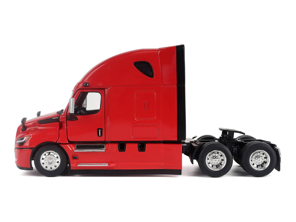 2025 Freightliner Cascadia Gen-5 Sleeper Cab Truck Tractor Red "Transport Series" 1/50 Diecast Model by Diecast Masters LuxuryLifeWay Online Store