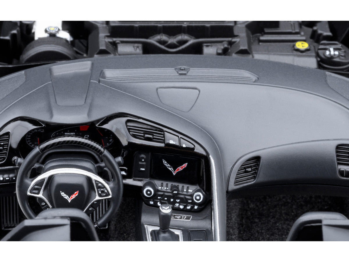 2019 Chevrolet Corvette C7 ZR1 Corvette Racing Yellow Tintcoat with Carbon Top 1/18 Model Car by Autoart LuxuryLifeWay Online Store