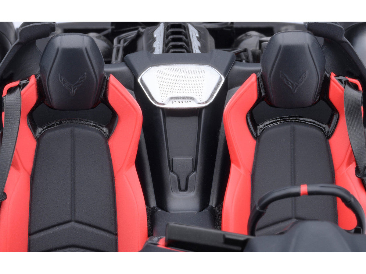 2020 Chevrolet Corvette C8 Stingray Black 1/18 Model Car by Autoart LuxuryLifeWay Online Store
