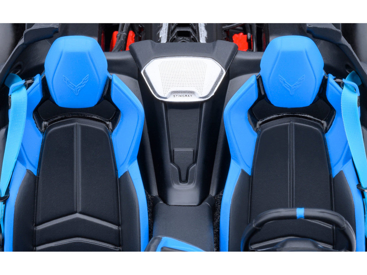2020 Chevrolet Corvette C8 Stingray Rapid Blue 1/18 Model Car by Autoart LuxuryLifeWay Online Store