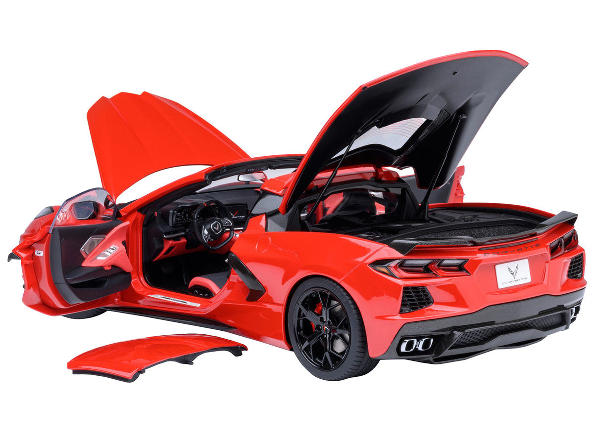 2020 Chevrolet Corvette C8 Stingray Torch Red 1/18 Model Car by Autoart LuxuryLifeWay Online Store