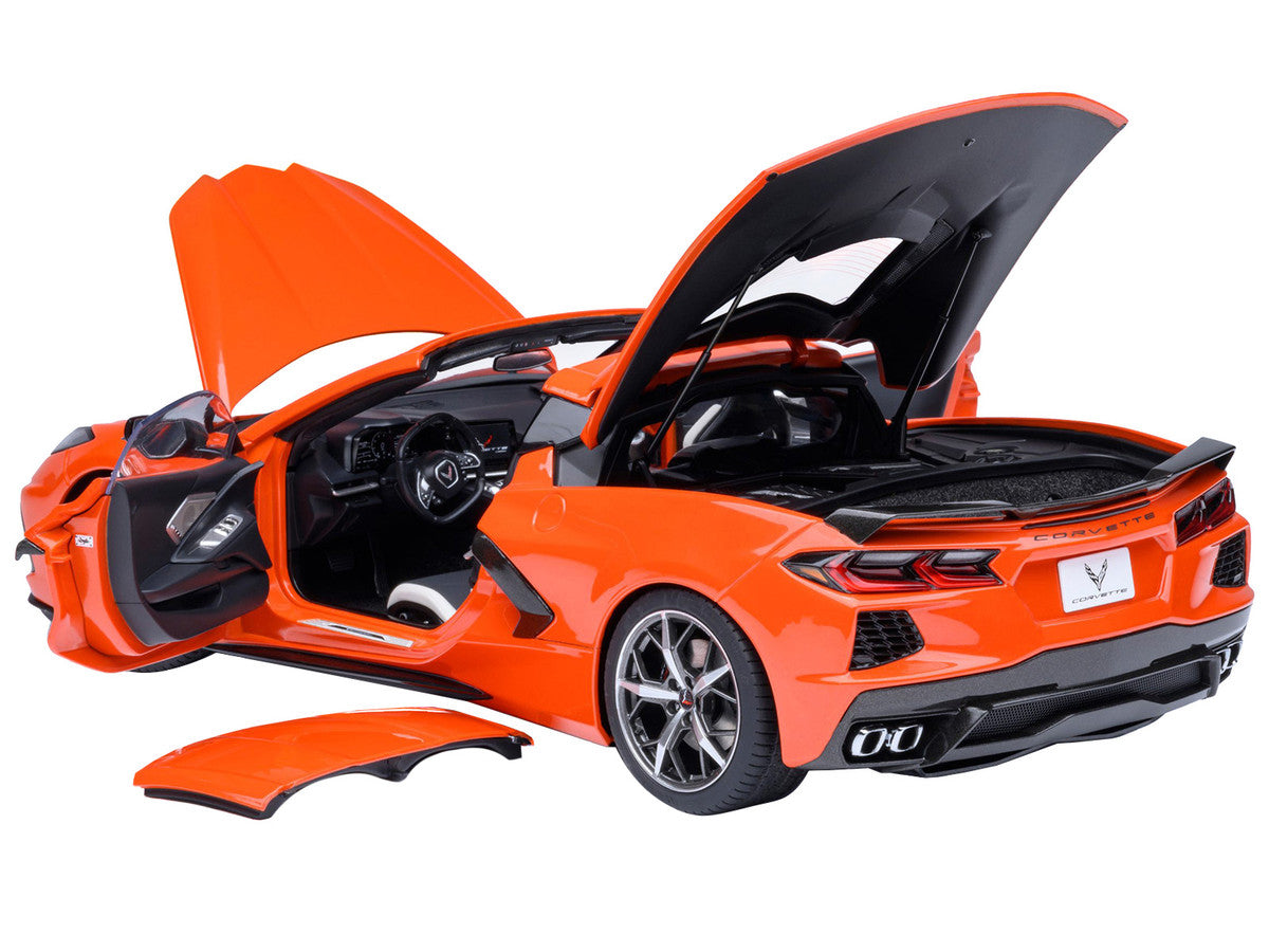 2020 Chevrolet Corvette C8 Stingray Sebring Orange 1/18 Model Car by Autoart LuxuryLifeWay Online Store
