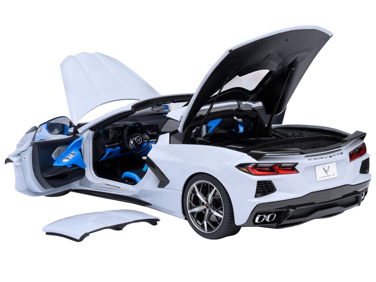 2020 Chevrolet Corvette C8 Stingray Ceramic Matrix Gray Metallic 1/18 Model Car by Autoart LuxuryLifeWay Online Store