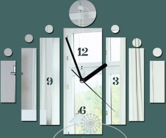 Creative DIY Clock Wall Stickers PearlNestDecor.com