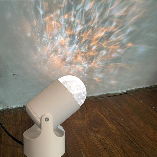 Dynamic Rotating Stage Colorful Water Ripple Projection Lamp