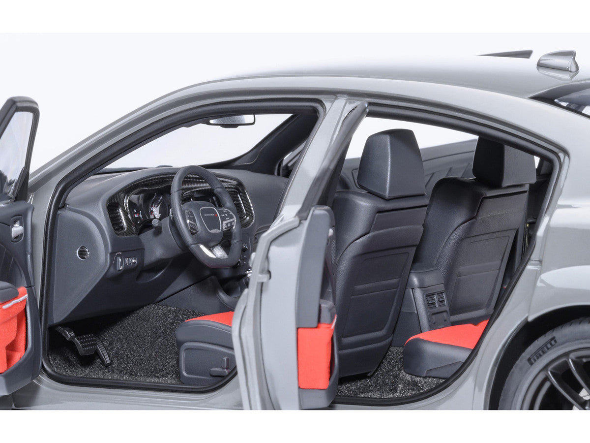 Dodge Charger Scat Pack Widebody Destroyer Gray 1/18 Model Car by Autoart LuxuryLifeWay Online Store