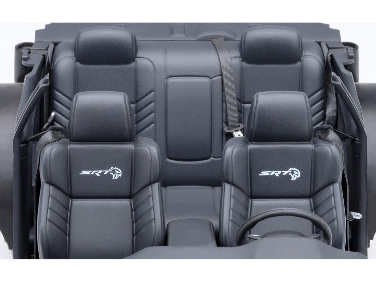 2022 Dodge Challenger SRT Jailbreak Indigo Blue Metallic with Carbon Stripes 1/18 Model Car by Autoart LuxuryLifeWay Online Store