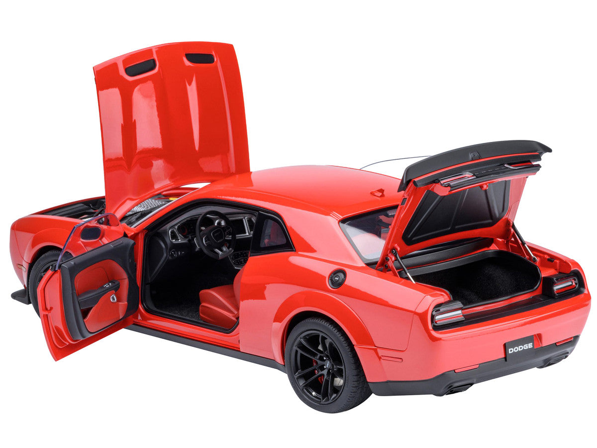 2022 Dodge Challenger SRT Jailbreak Torred with Red Interior 1/18 Model Car by Autoart LuxuryLifeWay Online Store