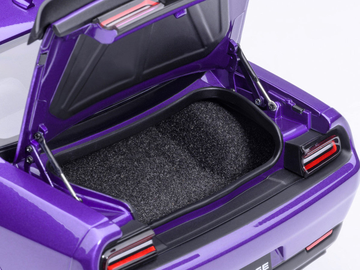 2023 Dodge Challenger SRT Super Stock Plum Crazy Purple 1/18 Model Car by Autoart LuxuryLifeWay Online Store