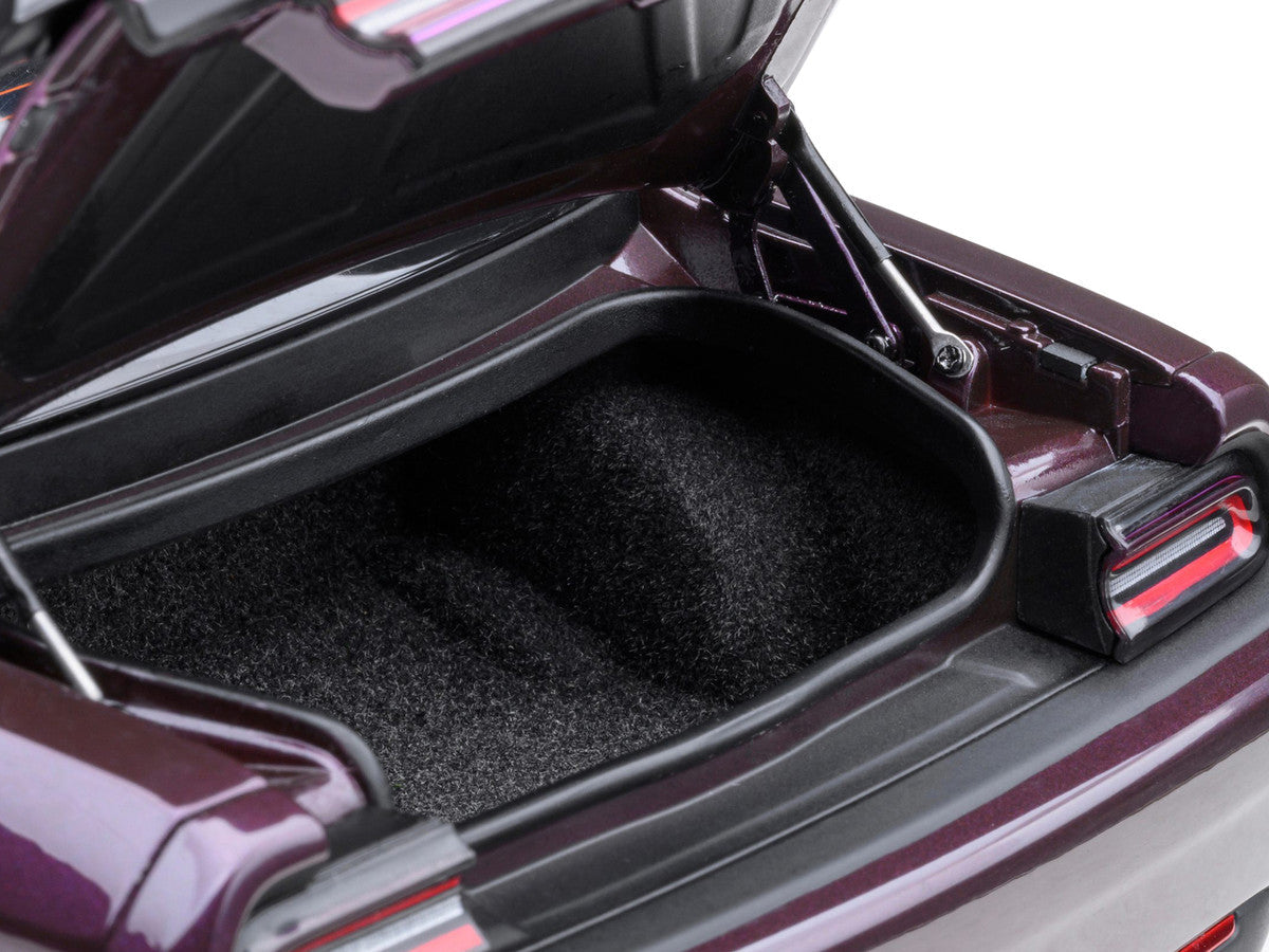 2022 Dodge Challenger R/T Scat Pack Widebody Hellraisin Purple Metallic 1/18 Model Car by Autoart LuxuryLifeWay Online Store