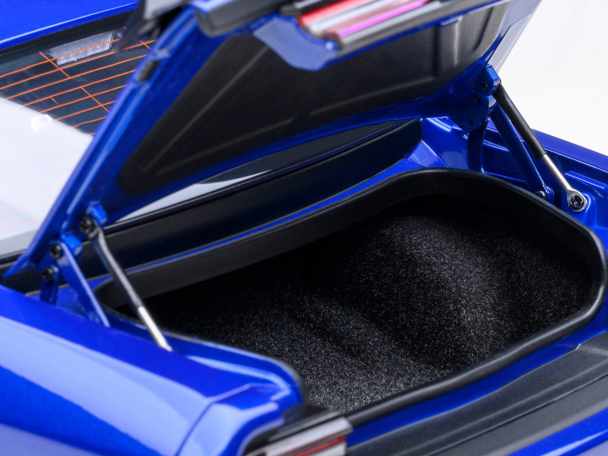 2022 Dodge Challenger R/T Scat Pack Widebody Indigo Blue 1/18 Model Car by Autoart LuxuryLifeWay Online Store