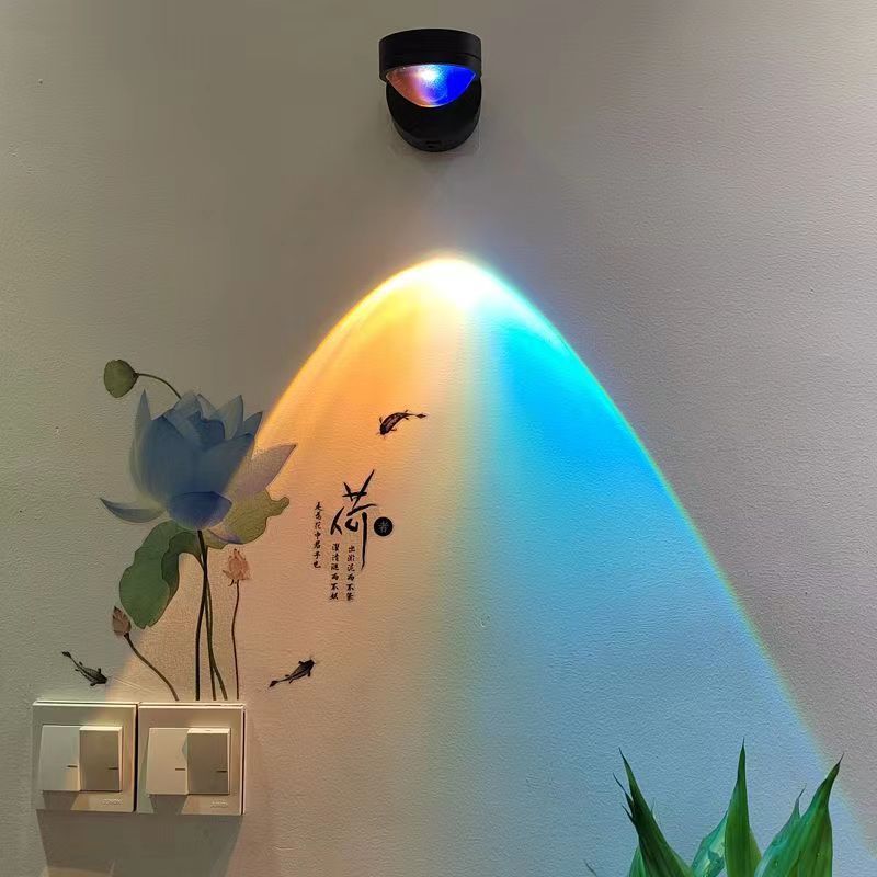 Rechargeable Sunset Wall Lamp PearlNestDecor.com