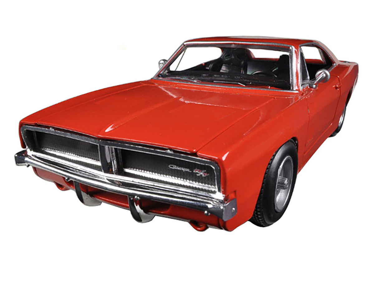 1969 Dodge Charger R/T Orange "Muscle Car Collection" 1/25 Diecast Model Car by New Ray LuxuryLifeWay Online Store