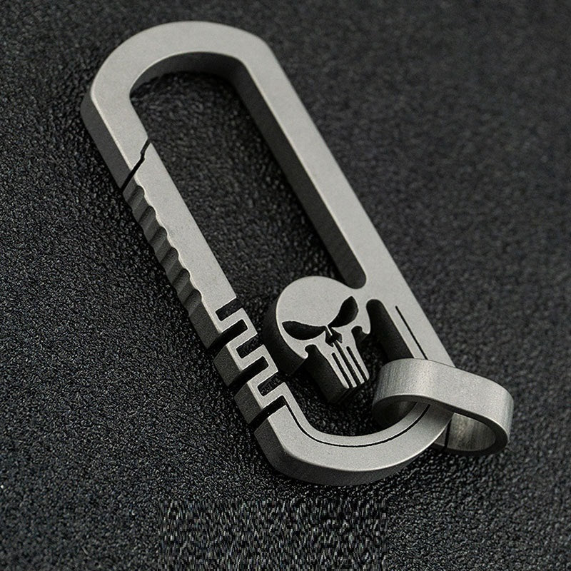 Titanium Alloy Keychain Fashionable Men's Pendant LadyShow.Store