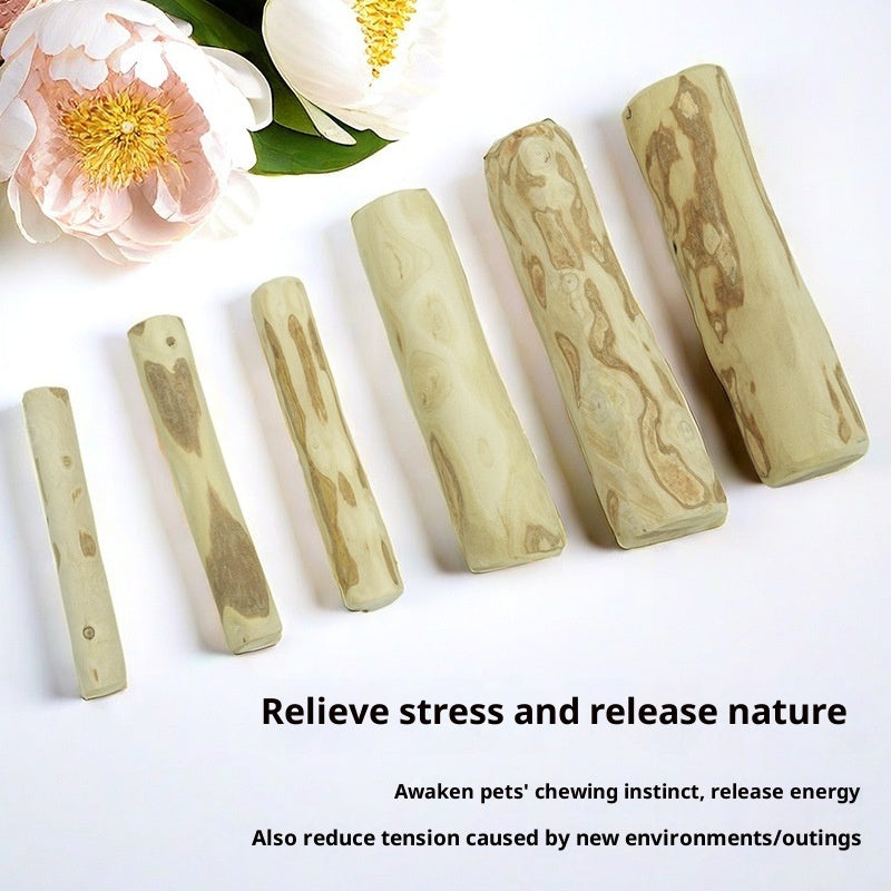 Coffee Wood Dog Toy Dog Chew Stick Pets Fashion