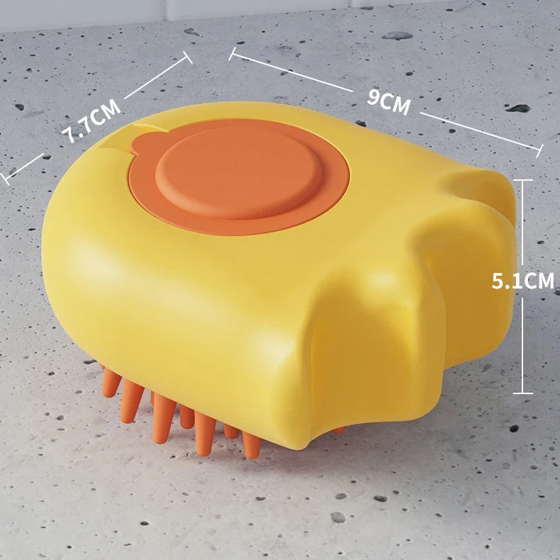 Pet Bath Brush Massage Brush Massage Comb Cat And Dog Bath Brush Pet Cleaning Supplies With Shampoo Box Pet Dog Brush Pets Fashion
