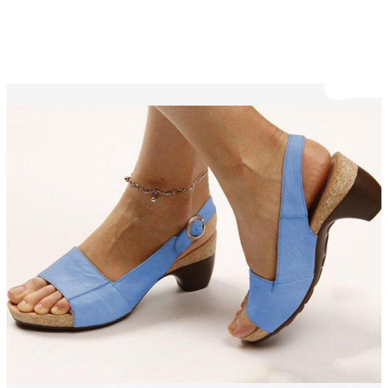 European And American Large Size Women's Wedge Heel Spring And Summer Casual Shoes LadyShow.Store