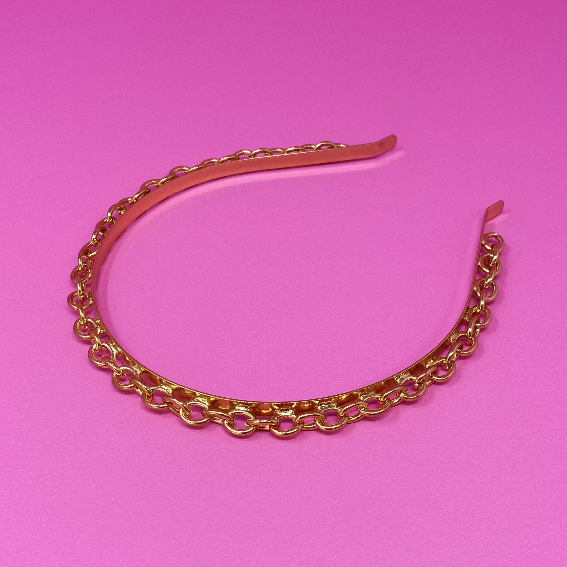 Linked Chain Headband LadyShow.Store