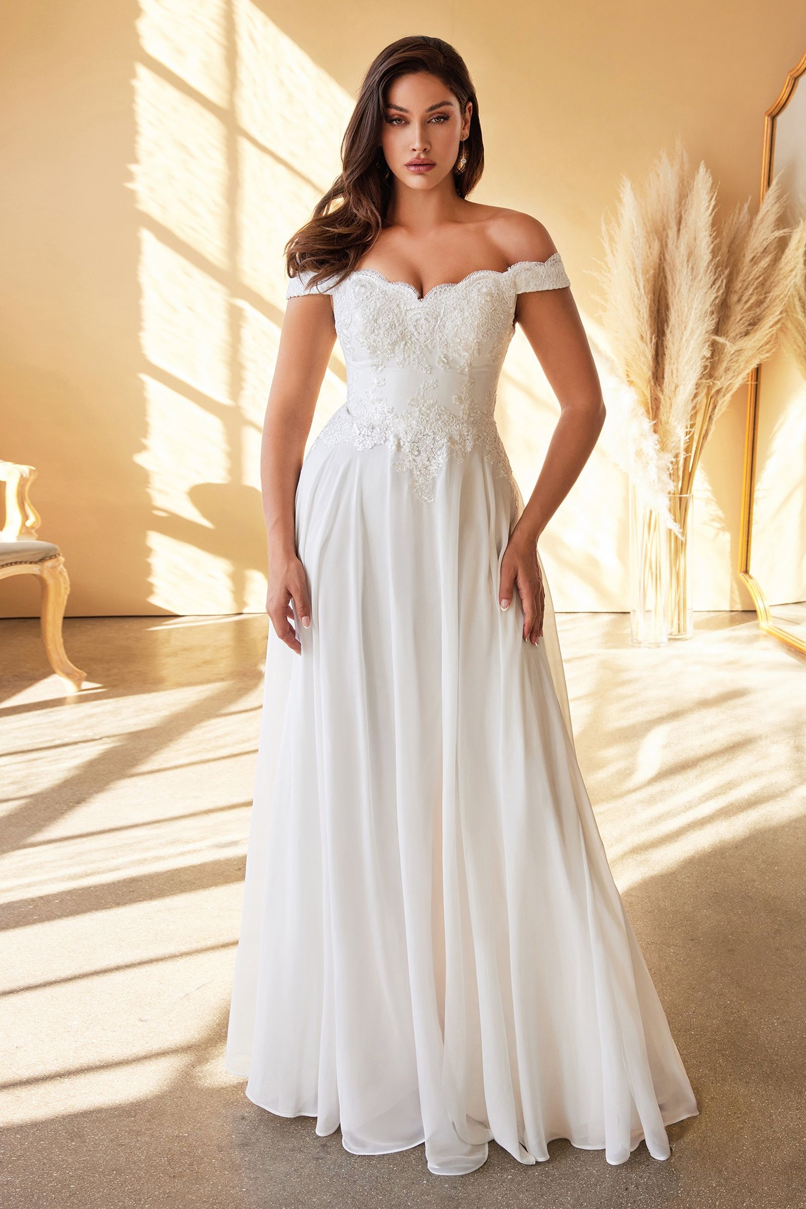 Lacelet Off The Shoulder Bridal Gown LuxuryLifeWay Online Store