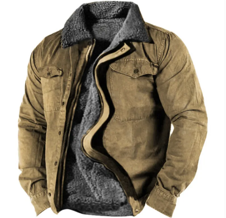 Casual Zipper Loose Cotton Jacket Best YouTube Store