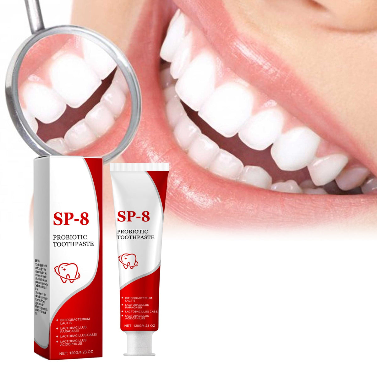 Probiotic Whitening And Stain-Removing Toothpaste 120g Tri Light Beauty