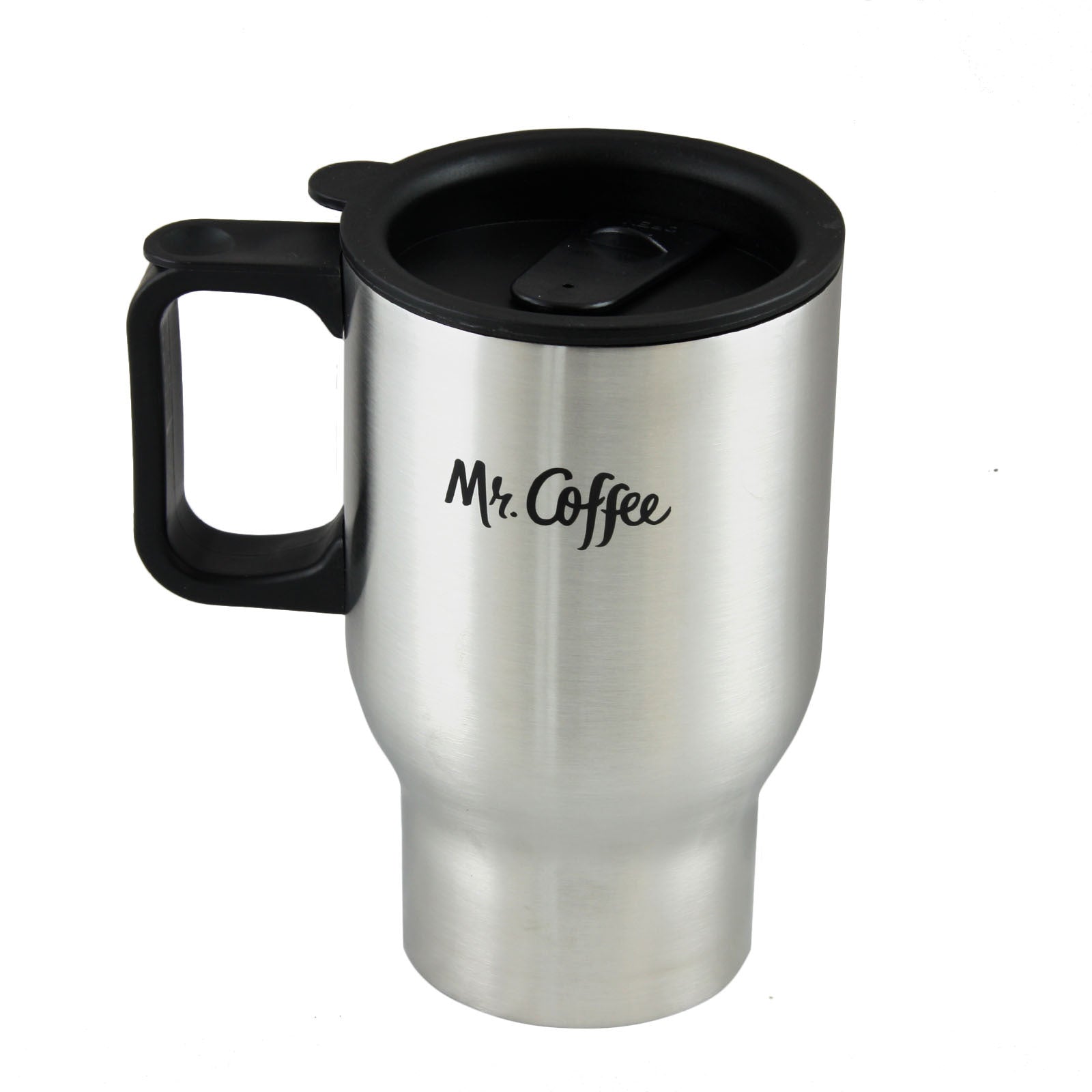 Mr. Coffee Expressway 13.5 Ounce Stainless Steel Thermal Travel Mug Cup with Lid LuxuryLifeWay Online Store