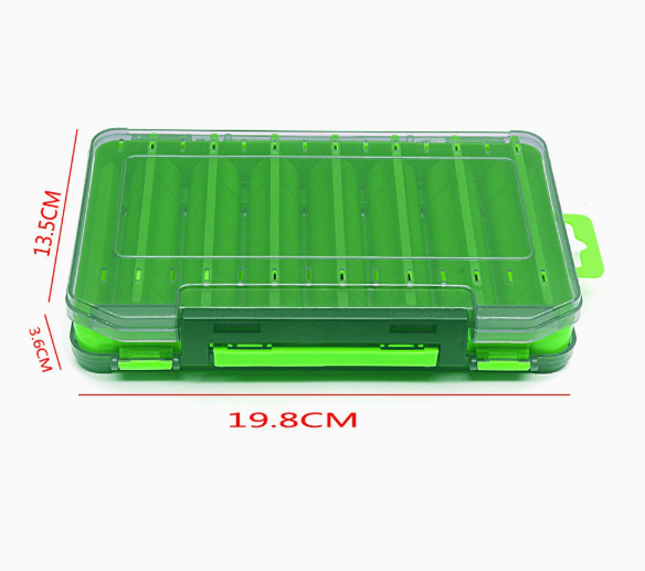 Durable Dual-Sided Fishing Tackle Box Best YouTube Store