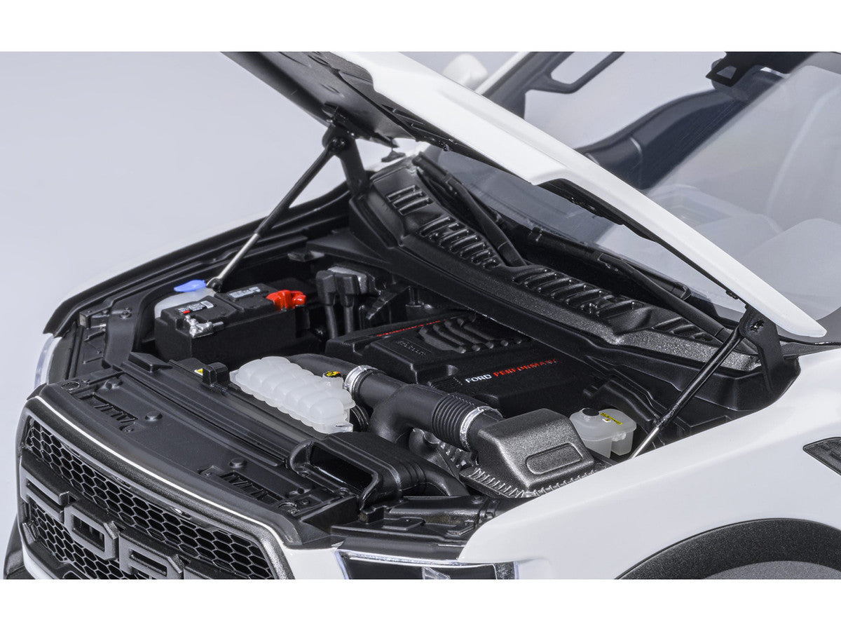 2019 Ford F-150 Raptor Pickup Truck Oxford White 1/18 Model Car by Autoart LuxuryLifeWay Online Store