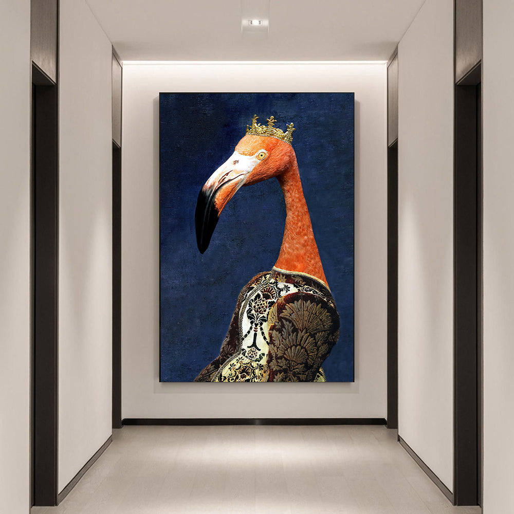 Living Room Decor Wall Decor Black Wildlife Canvas Poster Print PearlNestDecor.com