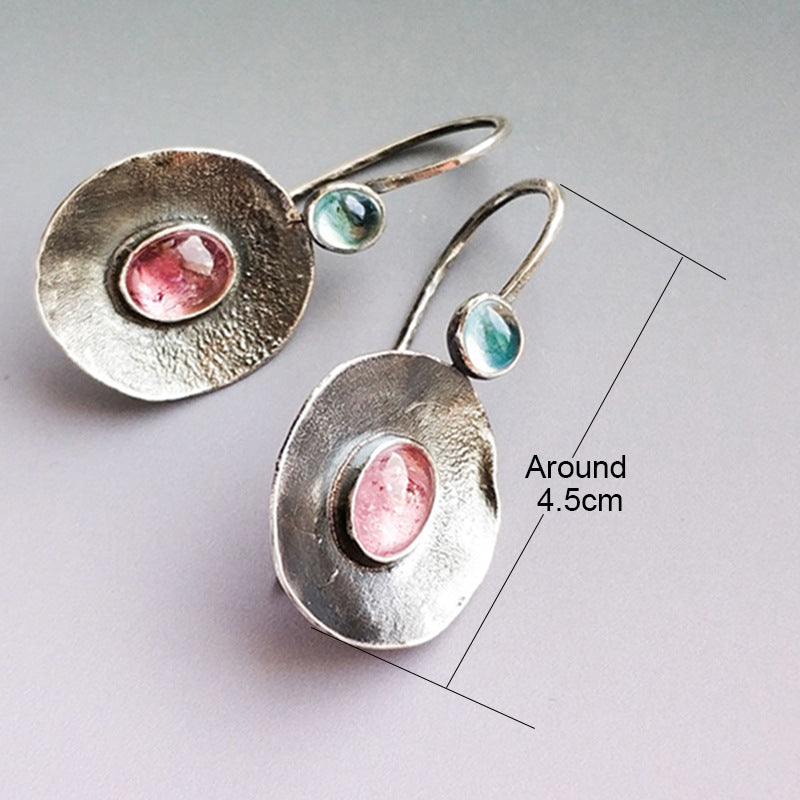 Dangle Earring Pendientes Marbled Dripping
