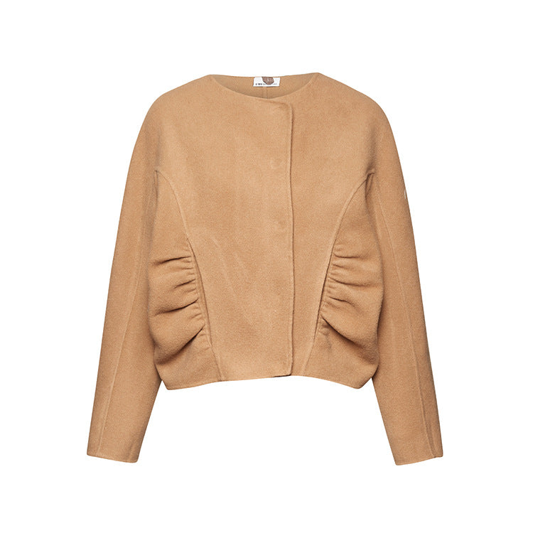 Women's Fashion Short Single-breasted Coat Best YouTube Store