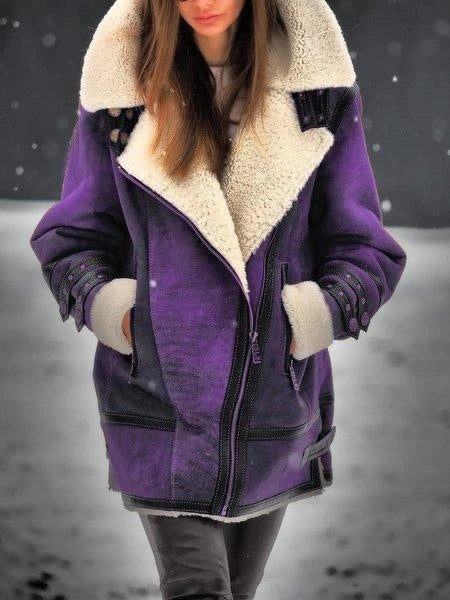 New European And American Thickened Fur One-piece Women's Coat LuxuryLifeWay Online Store
