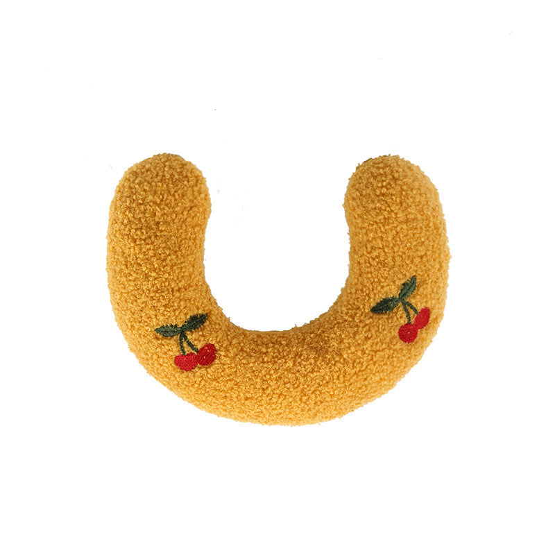 Little Pillow For Cats Fashion Neck Protector Deep Sleep Puppy U-Shaped Pillow Pets Pillow Kitten Headrest Dog Sleeping Pillow Pet Products Pets Fashion