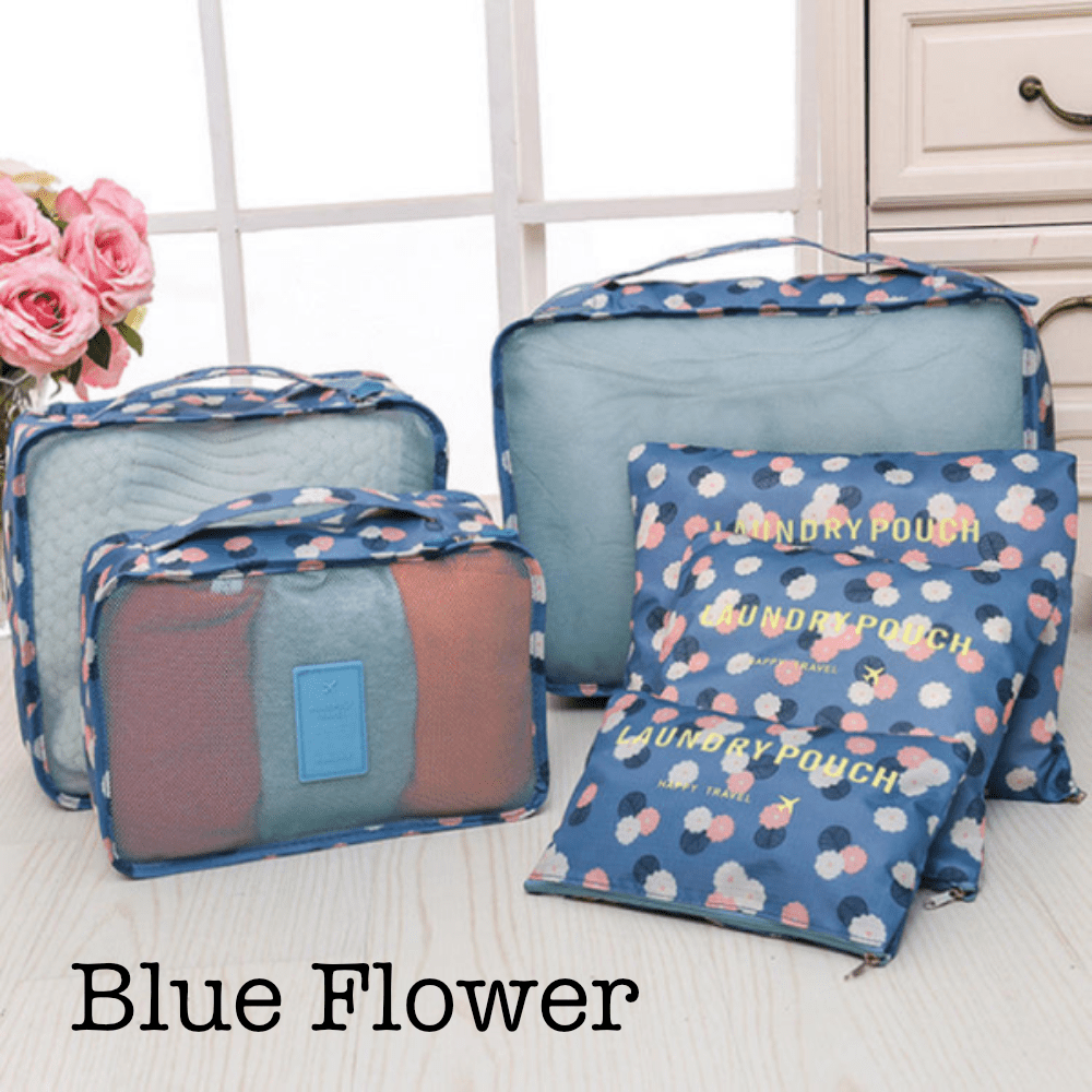 6 Piece Travel Organizer LuxuryLifeWay Online Store