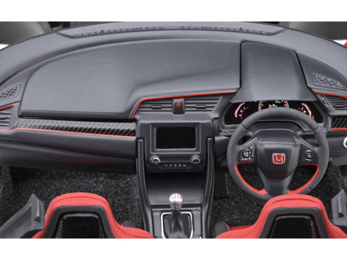 2021 Honda Civic Type R (FK8) RHD (Right Hand Drive) Crystal Black Pearl 1/18 Model Car by Autoart LuxuryLifeWay Online Store