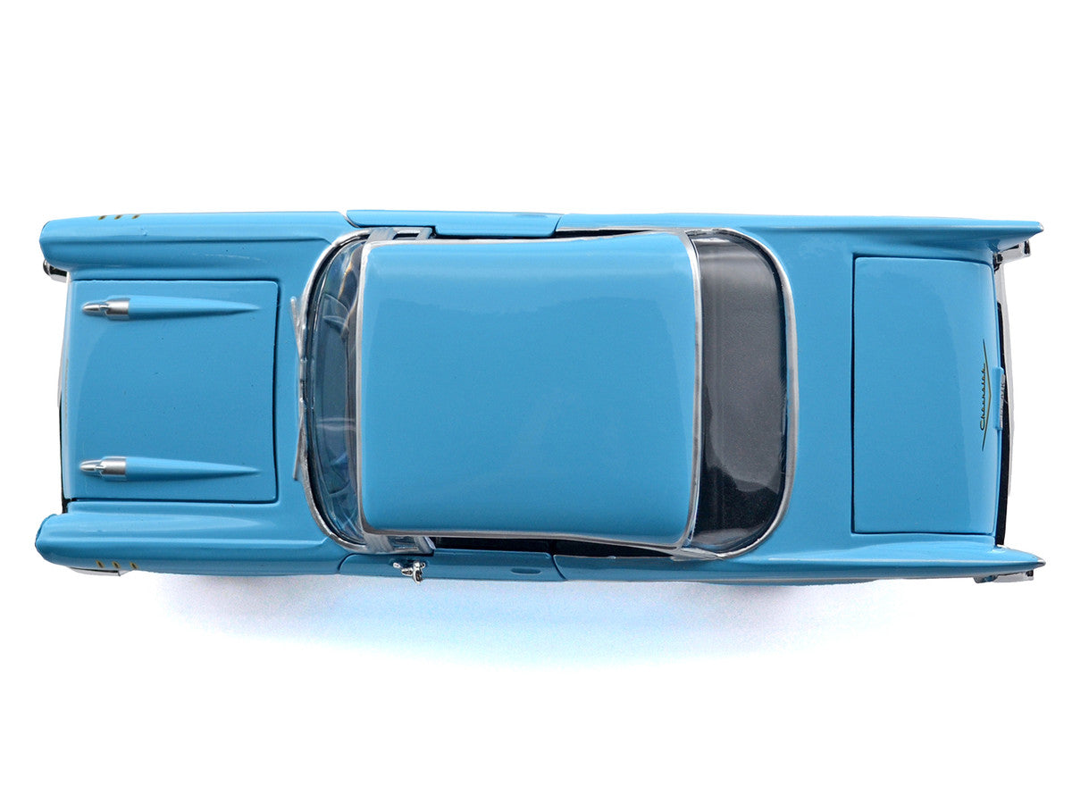 1957 Chevrolet Bel Air Light Blue "Timeless Legends" Series 1/24 Diecast Model Car by Motormax LuxuryLifeWay Online Store